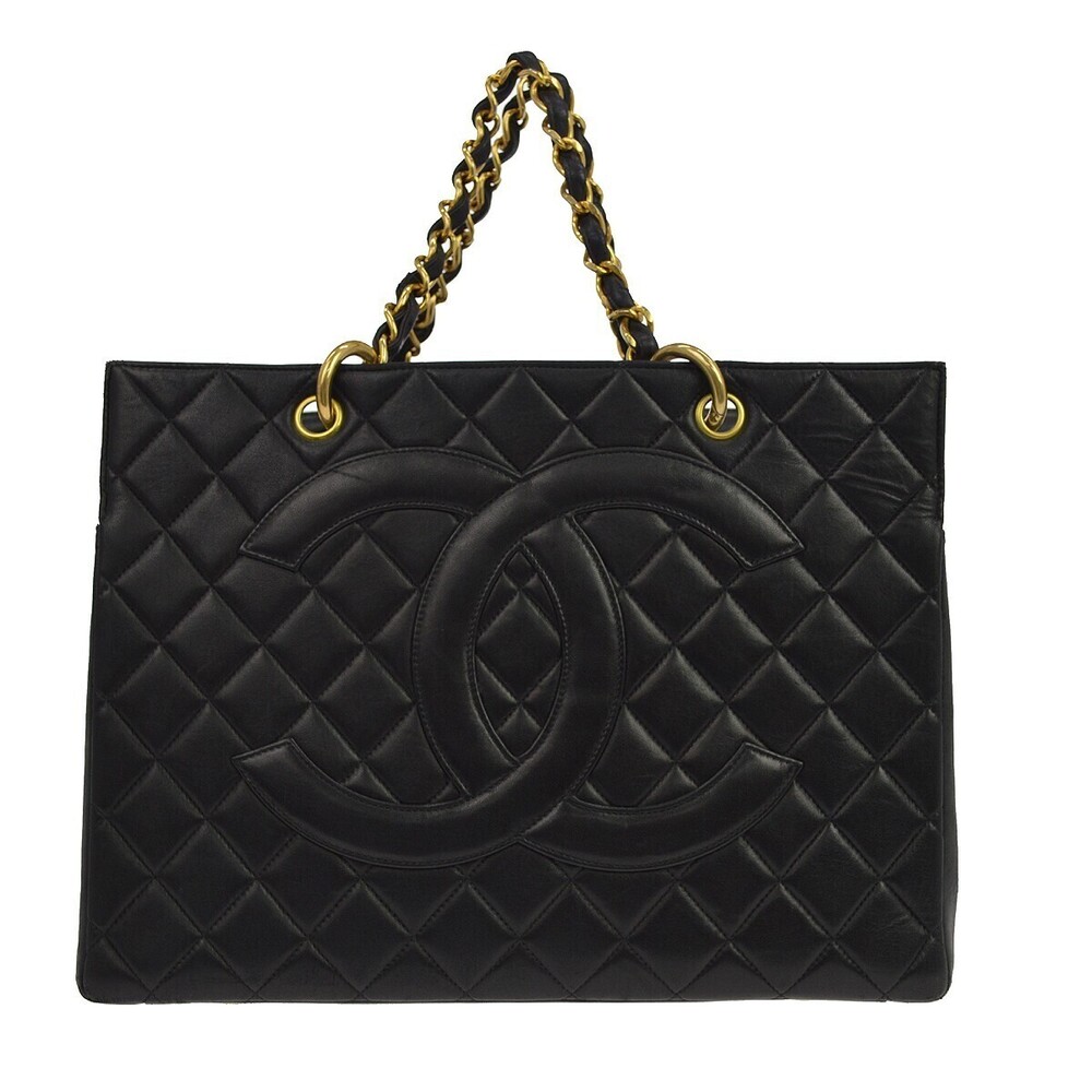 Chanel Vintage Grand Shopping Quilted Lambskin